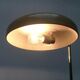 Minimalist German table lamp from the mid-century space age by Hustadt Leuchten, 1960s.