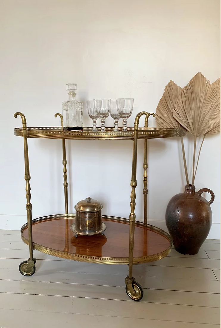 Art Deco Oval Dessert