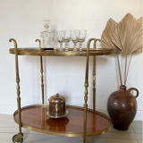 Art Deco Oval Dessert