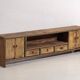 Ancien meuble bas de style wabi sabi (c.1900)