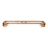 Vincent Gonzalez: sculpted wall lamp in bent wood, 1970s design.