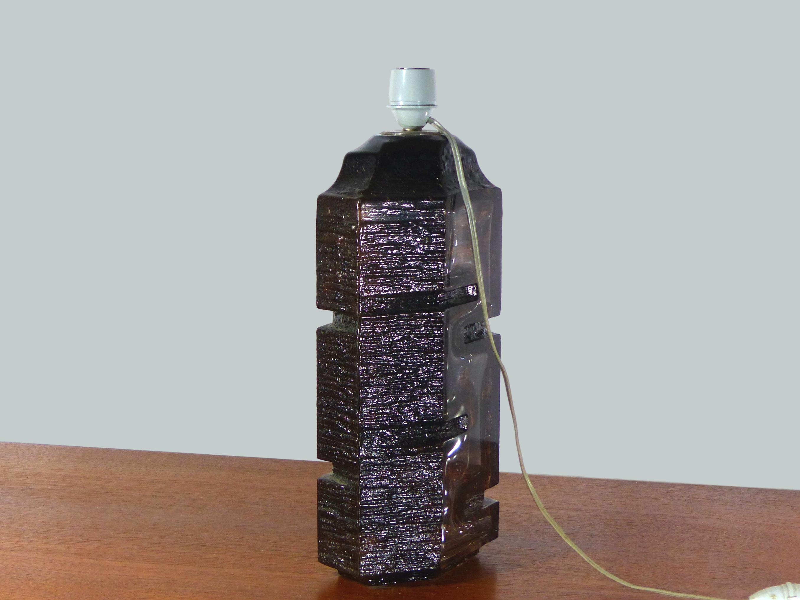 Crystal Daum Lamp by Cesar 1970