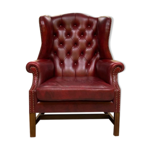 Fauteuil Chesterfield vintage