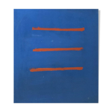 Tableau Bleu Abstrait