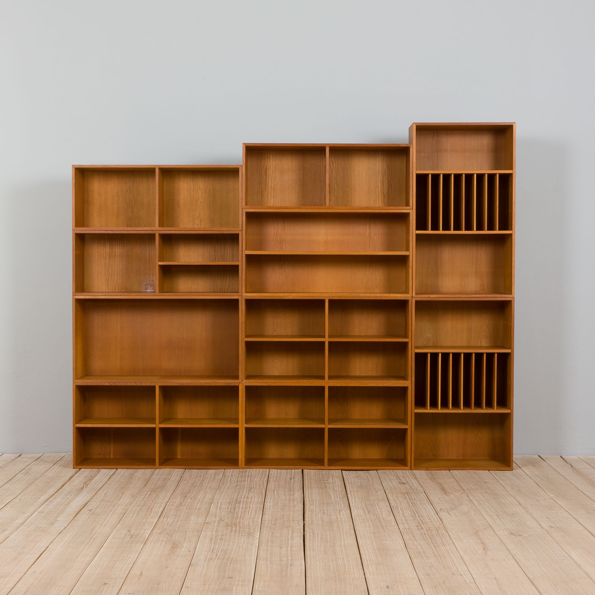 H.W. Klein modular bookshelf system for Bramin,  Denmark 1970s
