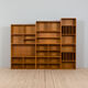 H.W. Klein modular bookshelf system for Bramin,  Denmark 1970s