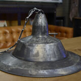 Pendant lamps in galvanized metal 1960