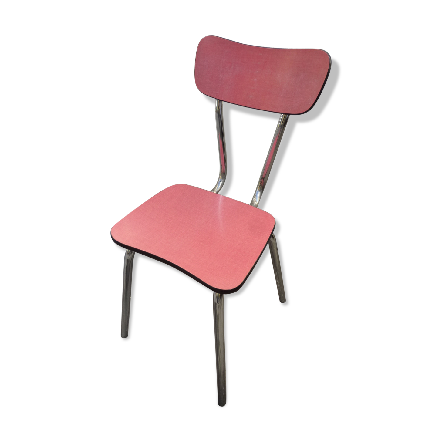 Red formica Chair
