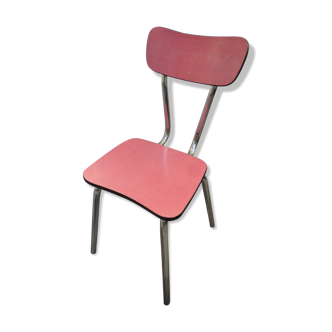 Chaise formica rouge