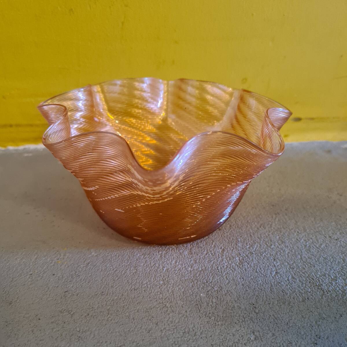 Victorian Stevens & Williams Glass finger bowls, Circa 1890