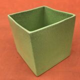 Neon-Green Crackled Effect Ceramic Planter / Decorative Pot