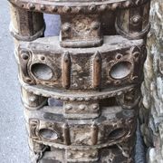 Rajasthani camel yoke shelves. 18th - 19th century.