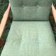 Fauteuils scandinaves bois blond vintage Années 60