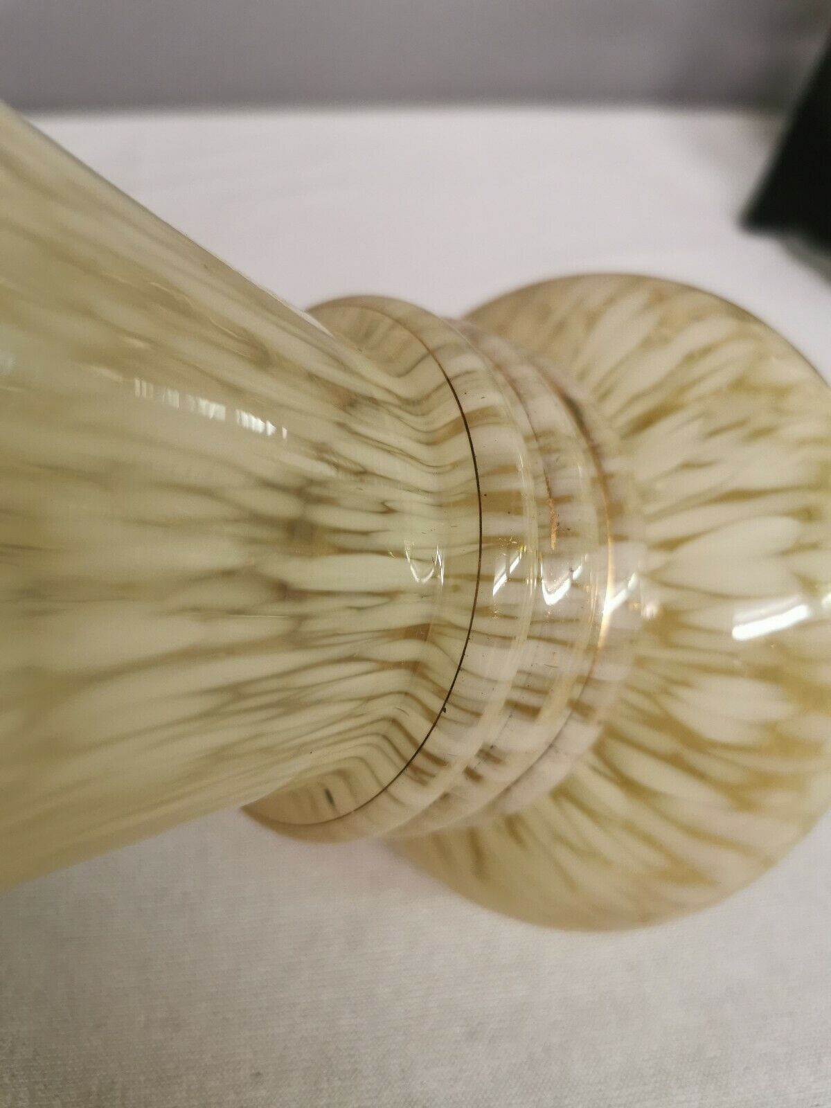 Clichy speckled vase