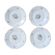 4 dessert plates