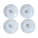4 dessert plates