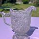 Lot - 2 Antique ewers from the 1900s in molded crystal