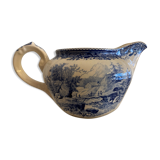 Villeroy and Boch Burgenland 1950 blue and white milk pot