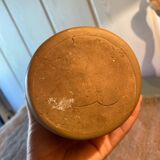 Large signed stoneware vase
