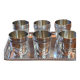 Gobelets à liqueur argent massif