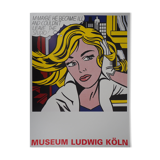 Roy LICHTENSTEIN: Maybe Girl, original poster
