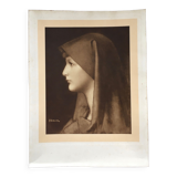 Photo print Sainte Fabiola after Henner
