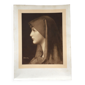 Photo print of Saint Fabiola after Henner.