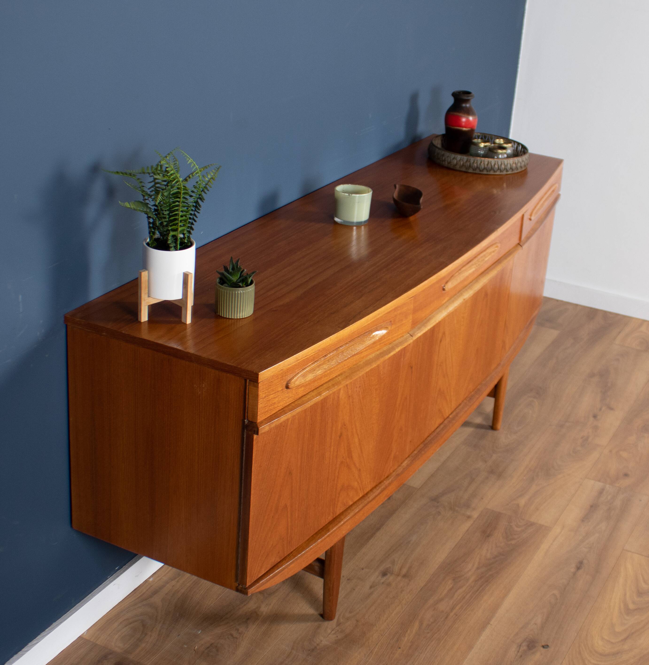 Enfilade rétro teck 1960s elliots de newbury eon mid century