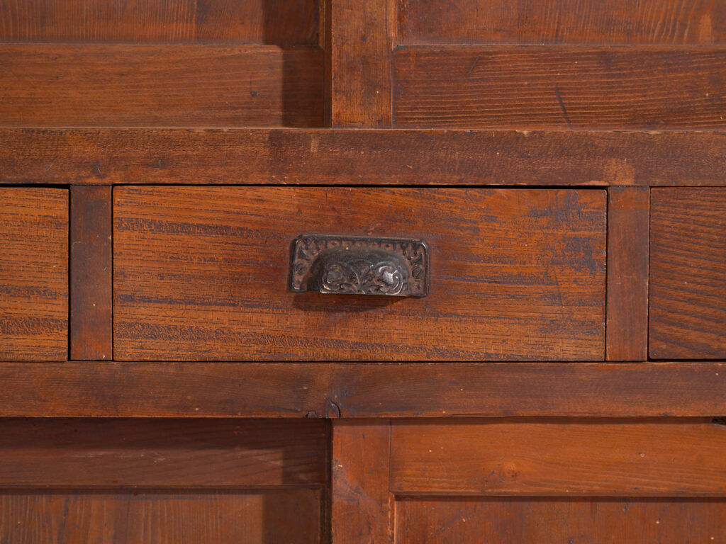 Antique Japanese sliding door wardrobe – Meiji period (c.1900-1920) #67