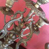 Pair of old candlesticks