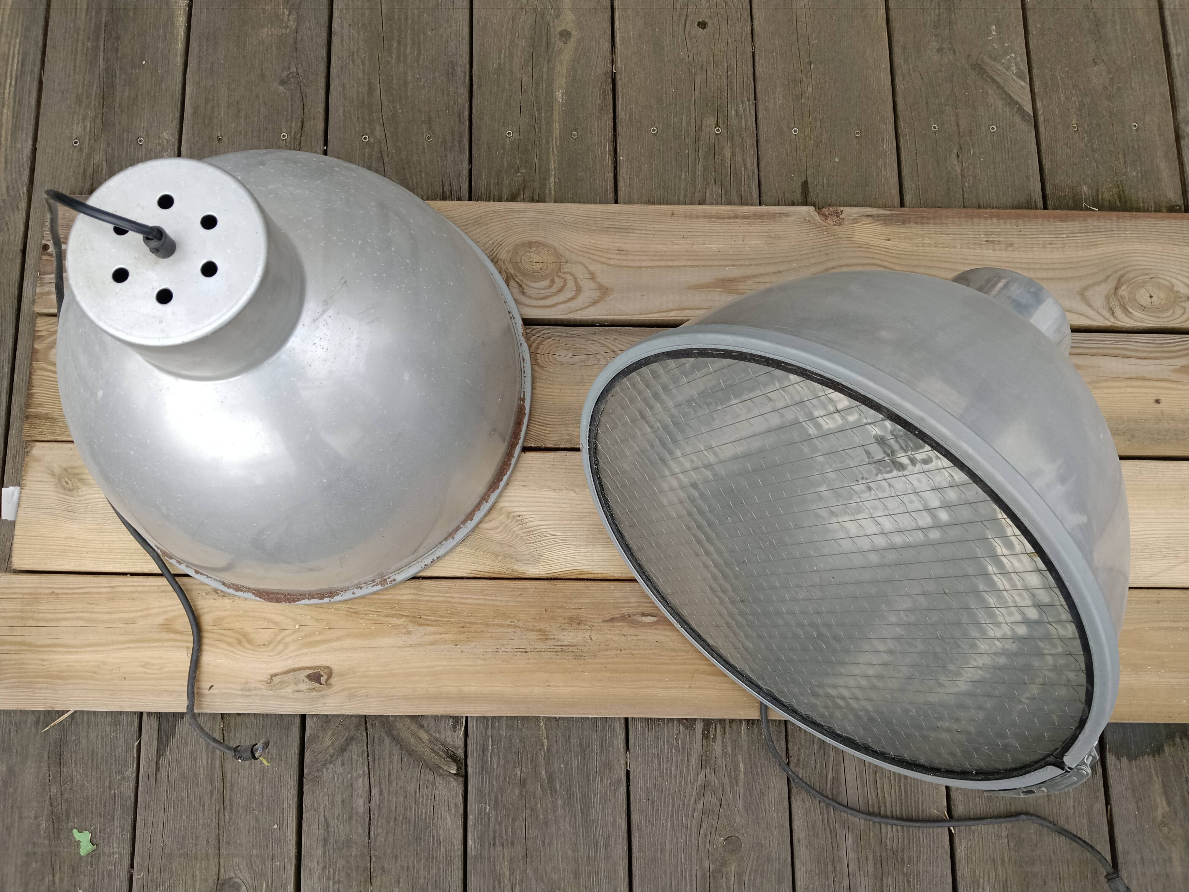 Paire de suspensions industrielles