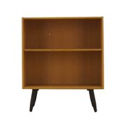 Ash shelving unit on splayed legs, Denmark, 1960s