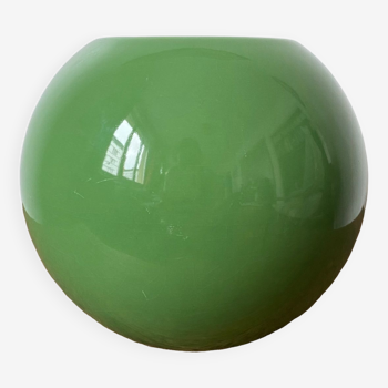 Vase boule vert