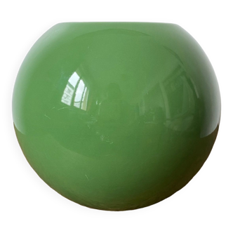 Green ball vase