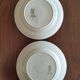 8 French earthenware dinner plates (Gien Sarreguemines Digoin Moulin des Loups Orchies)