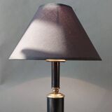 Lampe Carcel en métal et laiton doré 1960.