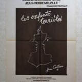 Original movie poster "The Terrible Children" 1950 Cocteau
