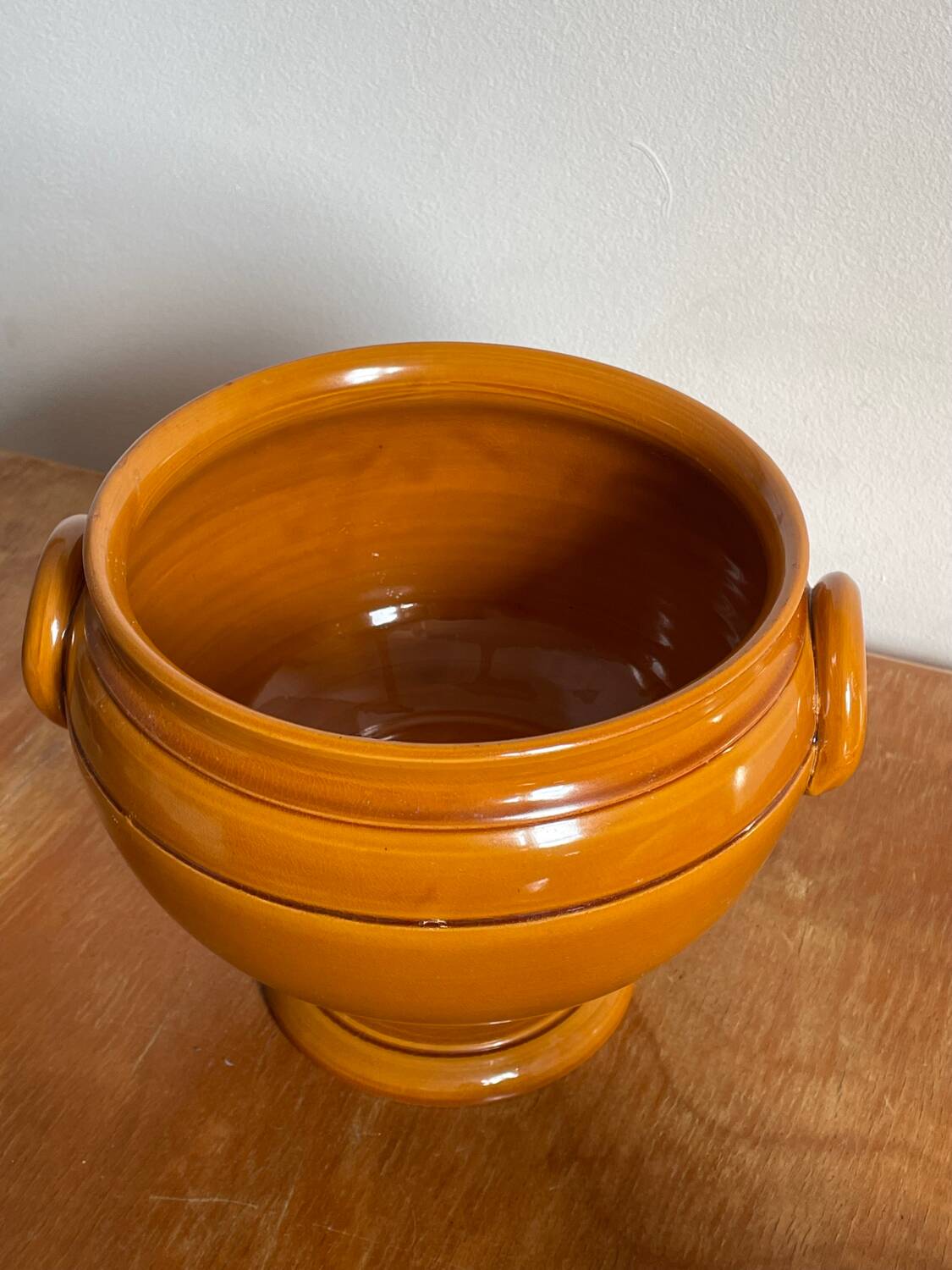 Ceramic soup tureen from Biot pottery