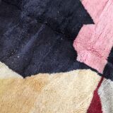 Moroccan Berber carpet M'rirt with colored flat areas 321x266cm