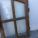 Fenêtres en chêne ancienne cintrée