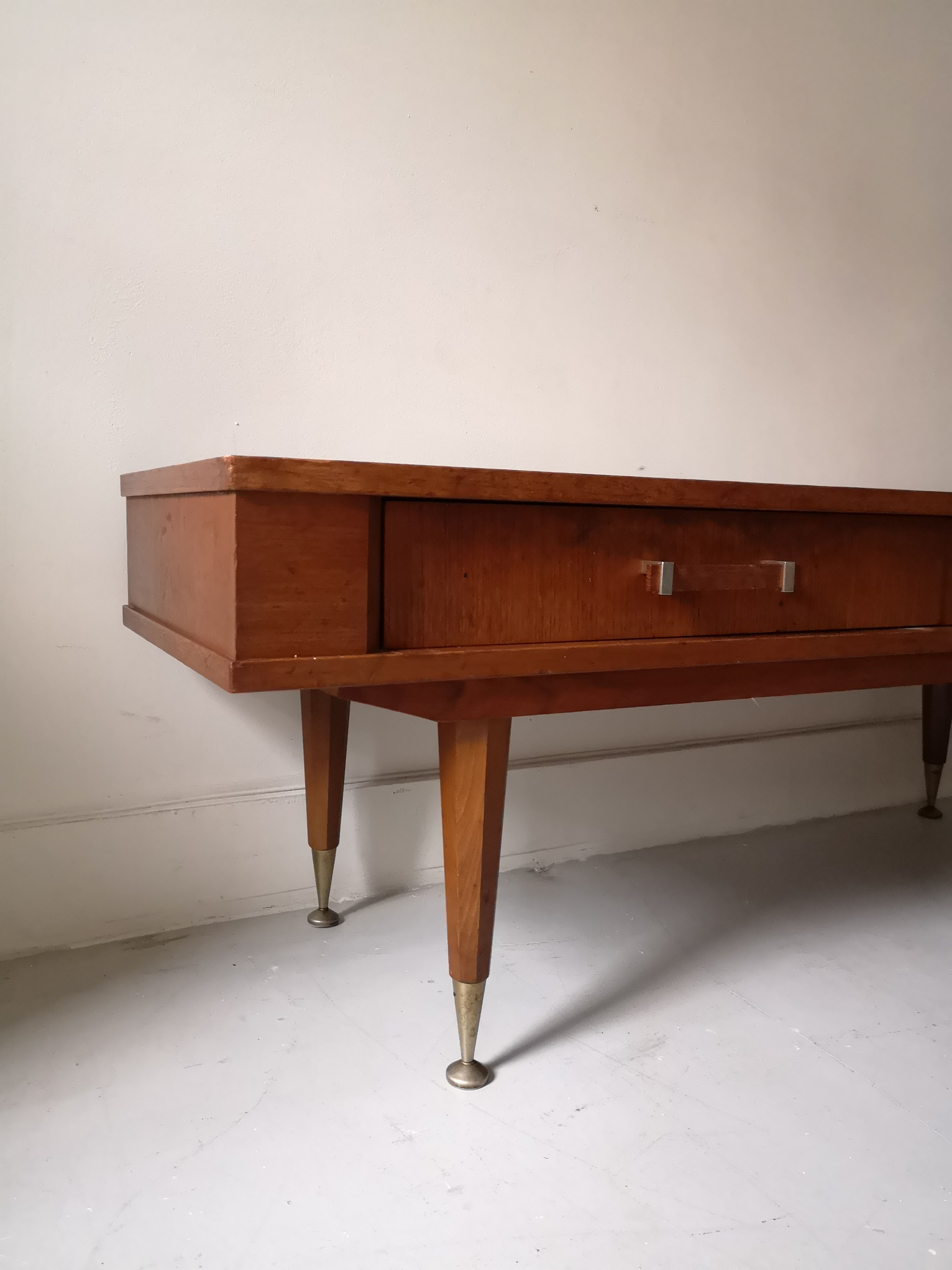 Enfilade basse design scandinave en bois, 1970