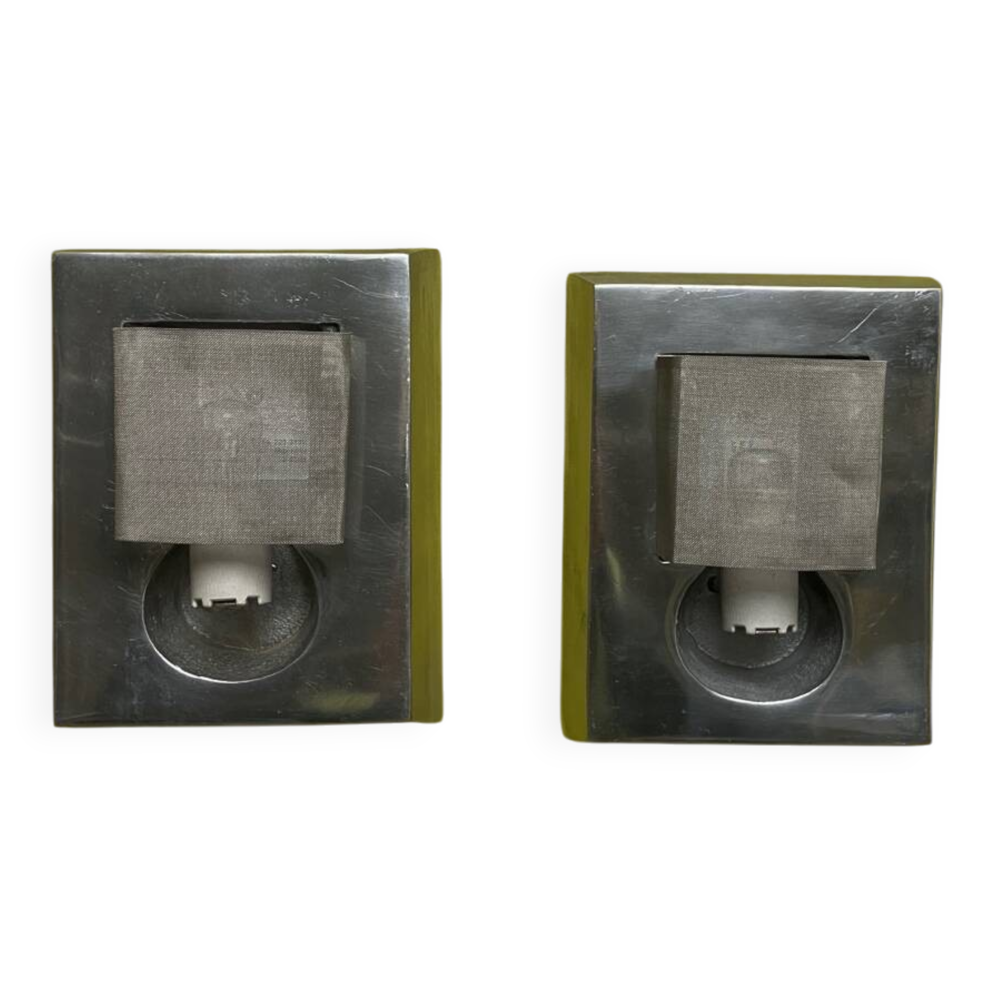 Marie Baratte cast aluminum wall lights