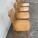 Scandinavian chairs Pinnstol ZPM Radomsko 1950