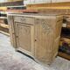 Art Deco buffet in sandblasted solid oak