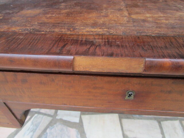 Old wooden desk