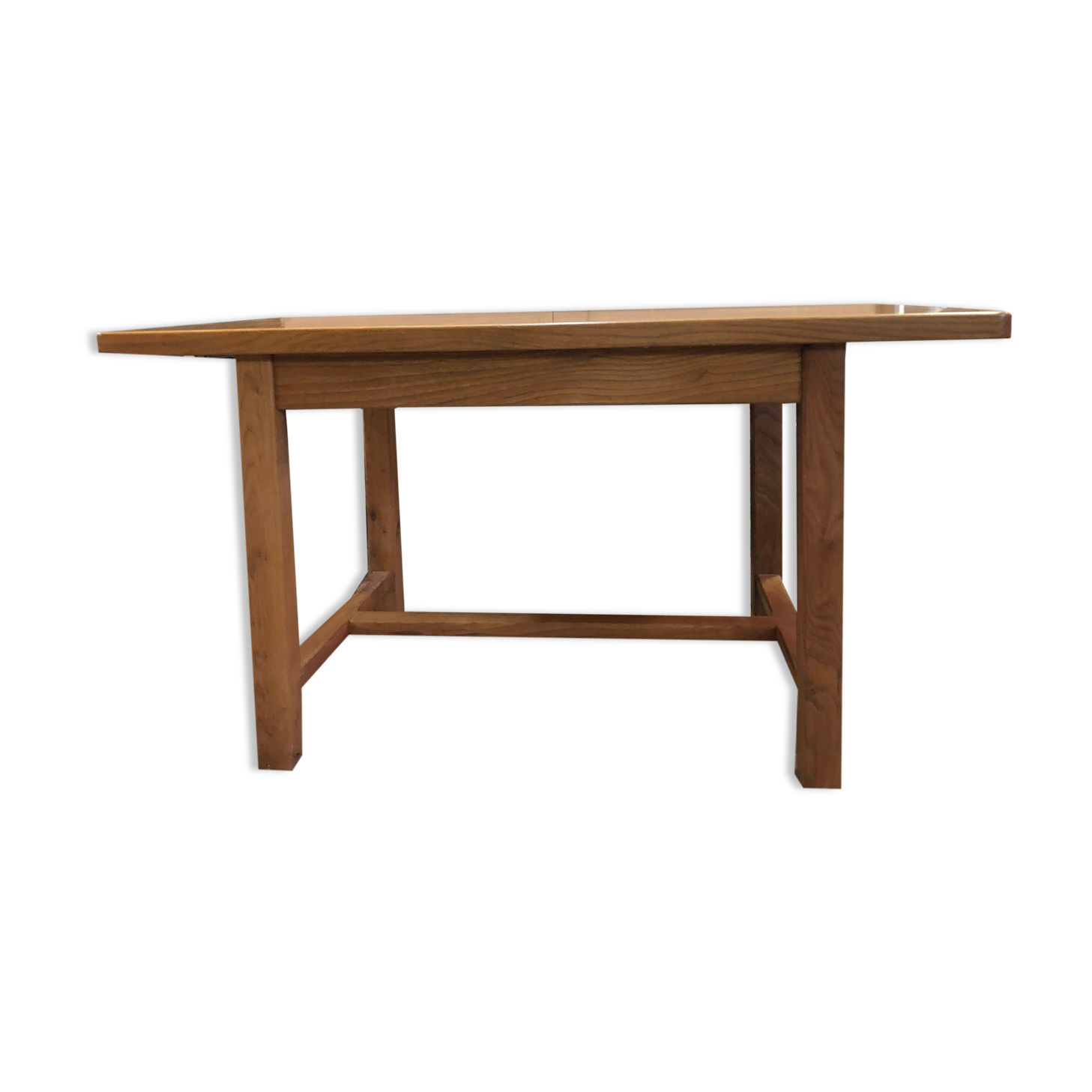 Solid wood dining table