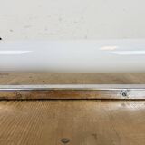 Applique murale Art Déco vintage en verre opale, années 1930