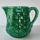 Pichet barbotine vert