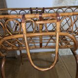 Rattan cradle