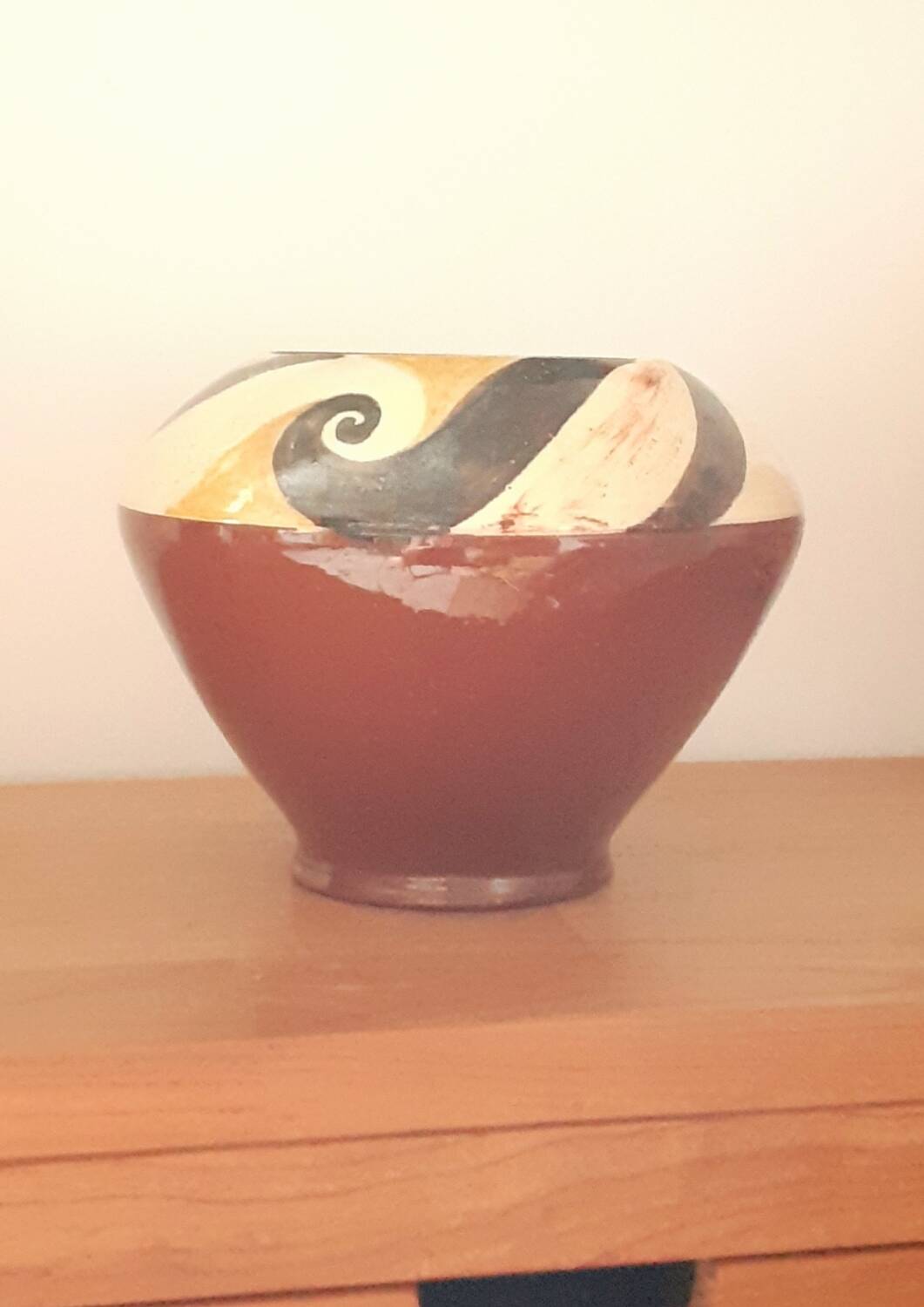 Antique ceramic vase